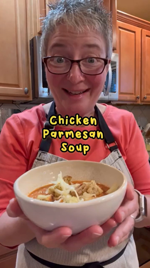 Chicken Parmesan Soup (A Cozy Twist on an Italian Favorite!)