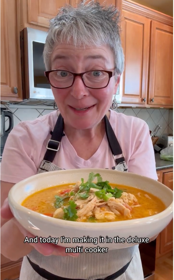 Red Curry Chicken Noodle Soup in the Deluxe Multi-Cooker – Pressure Cooker (Restaurant-Quality in Under 30 Minutes!)
