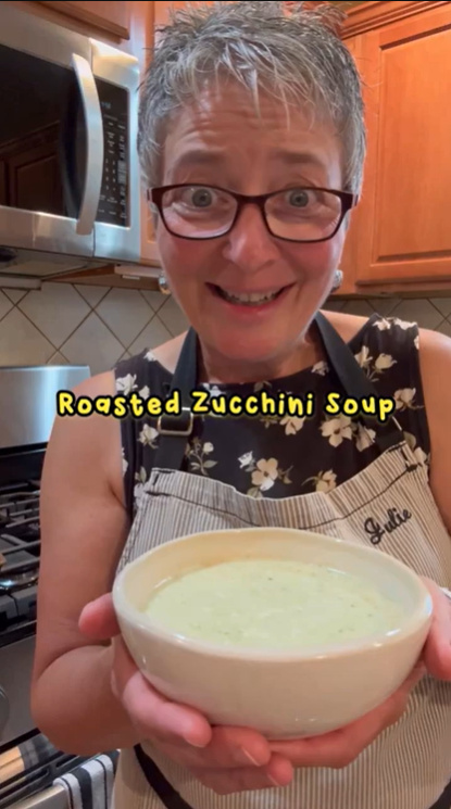 Roasted Zucchini Soup: The Perfect Way to Use Garden Zucchini