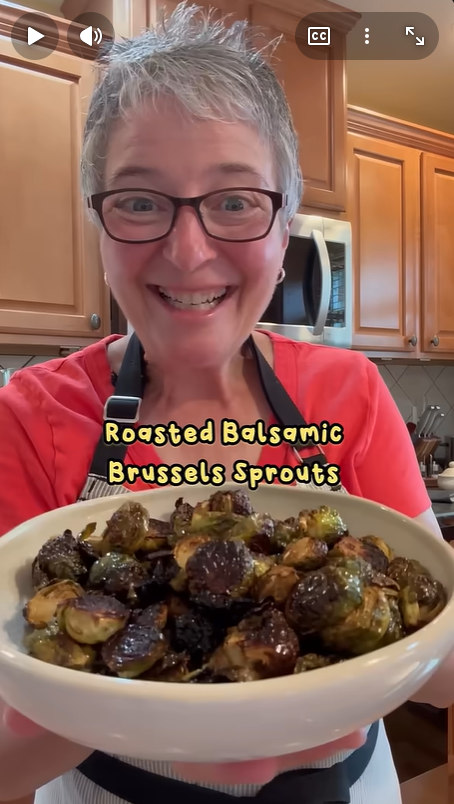 Easy Balsamic Glazed Brussels Sprouts